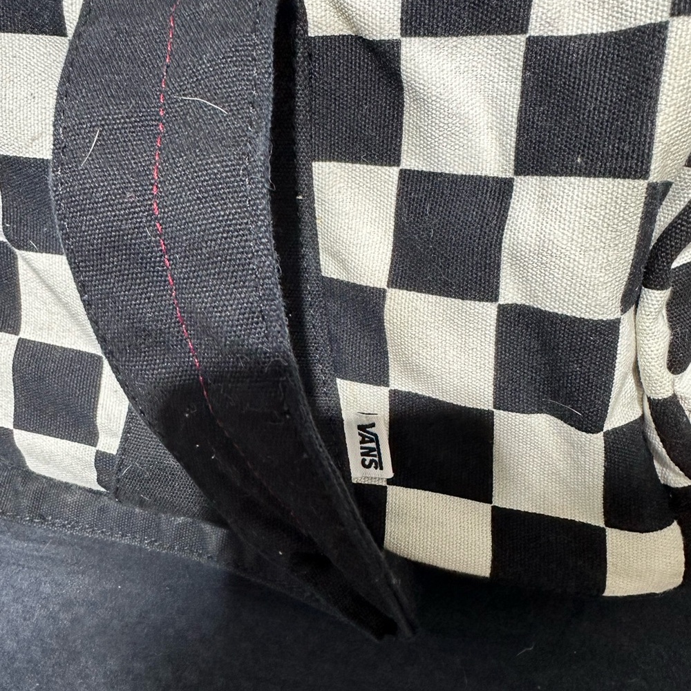 Vintage Vans Checkered Duffel Bag - Picture 3 of 4